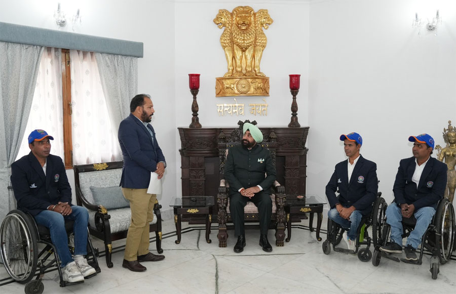 उत्तराखण्ड यूनाइटेड दिव्यांग क्रिकेट एसोसिएशन के सदस्यों ने की राज्यपाल से मुलाकात