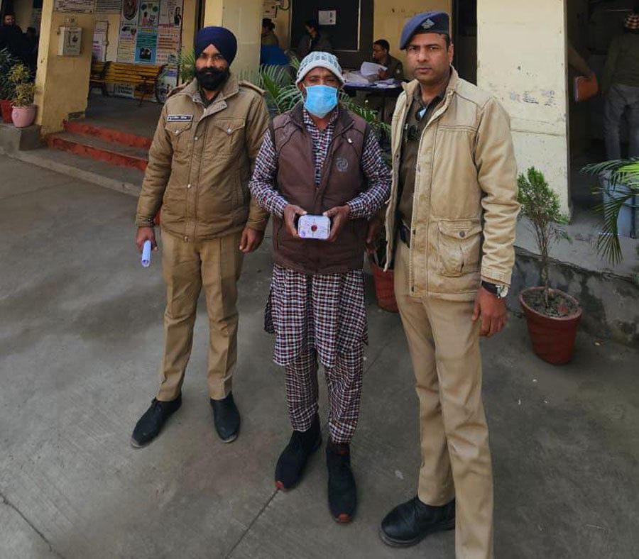 चोरी की घटना का अनावरण, एक अभियुक्त गिरफ्तार