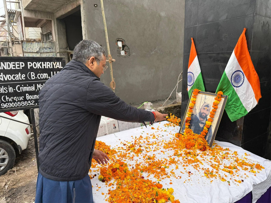 शहीद दीपक नैनवाल के जन्मदिवस पर आयोजित हुआ श्रद्धांजलि कार्यक्रम