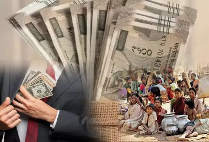 मुद्दा: रिपोर्ट बताती है कि भारत में आमदनी संबंधी गैर-बराबरी की चौड़ी खाई मौजूद है