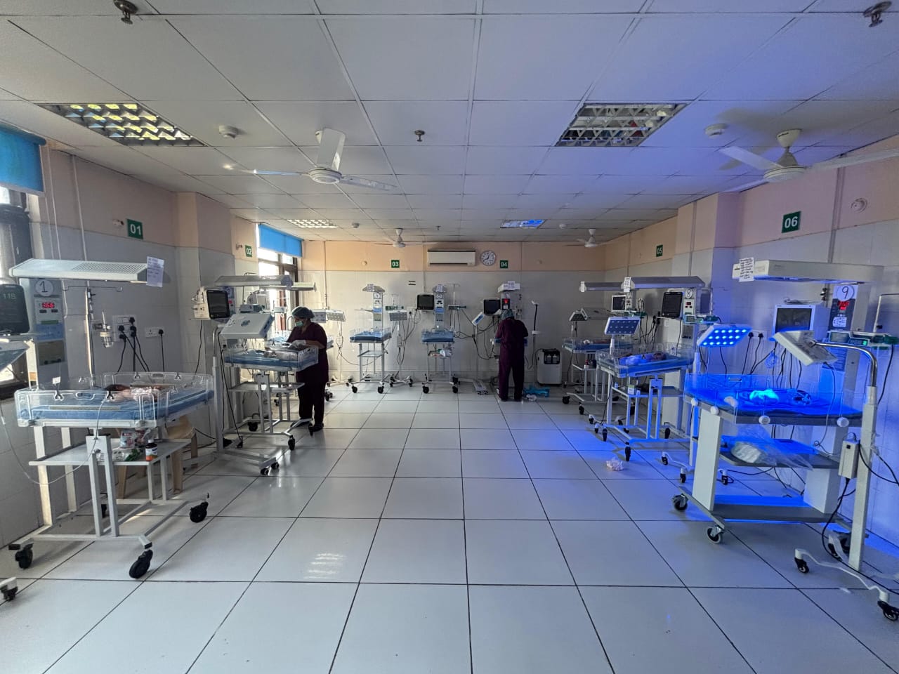 सुविधा: आधुनिक सुविधाओं से सुसज्जित एसएनसीयू बना नवजातों के लिए संजीवनी