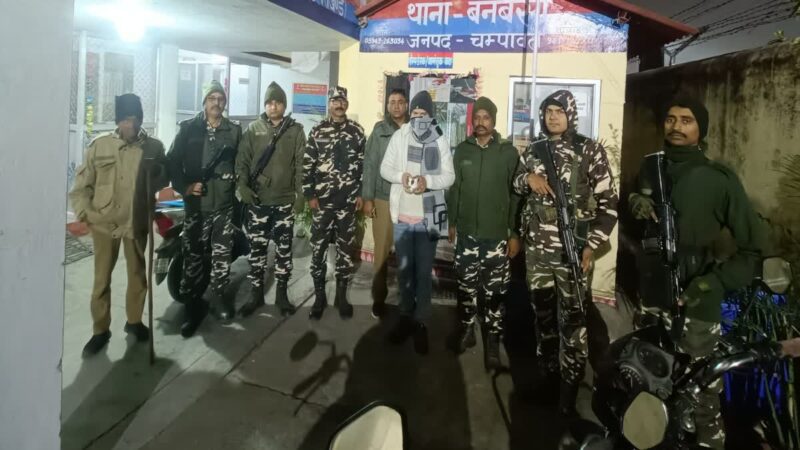 शिकंजा: चार लाख कीमत की स्मैक तस्करी करता नेपाली युवक गिरफ्तार,एसएसबी ने इंटरनेशनल बॉर्डर पर दबोचा