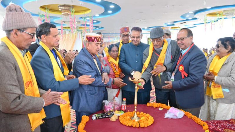 सेवानिवृत्त राजकीय पेंशनर्स संगठन के छठे प्रान्तीय त्रैवार्षिक महाधिवेशन का आयोजन
