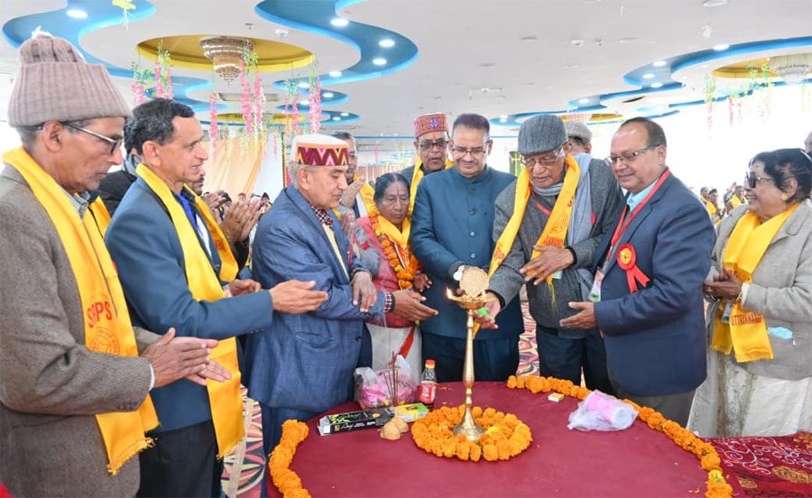 सेवानिवृत्त राजकीय पेंशनर्स संगठन के छठे प्रान्तीय त्रैवार्षिक महाधिवेशन का आयोजन