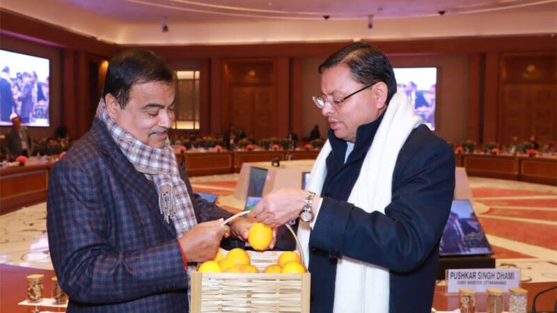 उत्तराखण्ड में सड़क अवसंरचना को सर्वोच्च प्राथमिकता दी गई