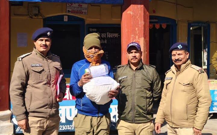 शिकंजा: बंद घर से आभूषण व नकदी चोरी का खुलासा, आरोपी शिवान से गिरफ्तार