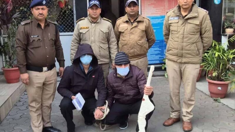 नितिन हत्याकांड: पुलिस ने आरोपी पार्षद और उसके बेटे को हथियारों समेत किया गिरफ्तार