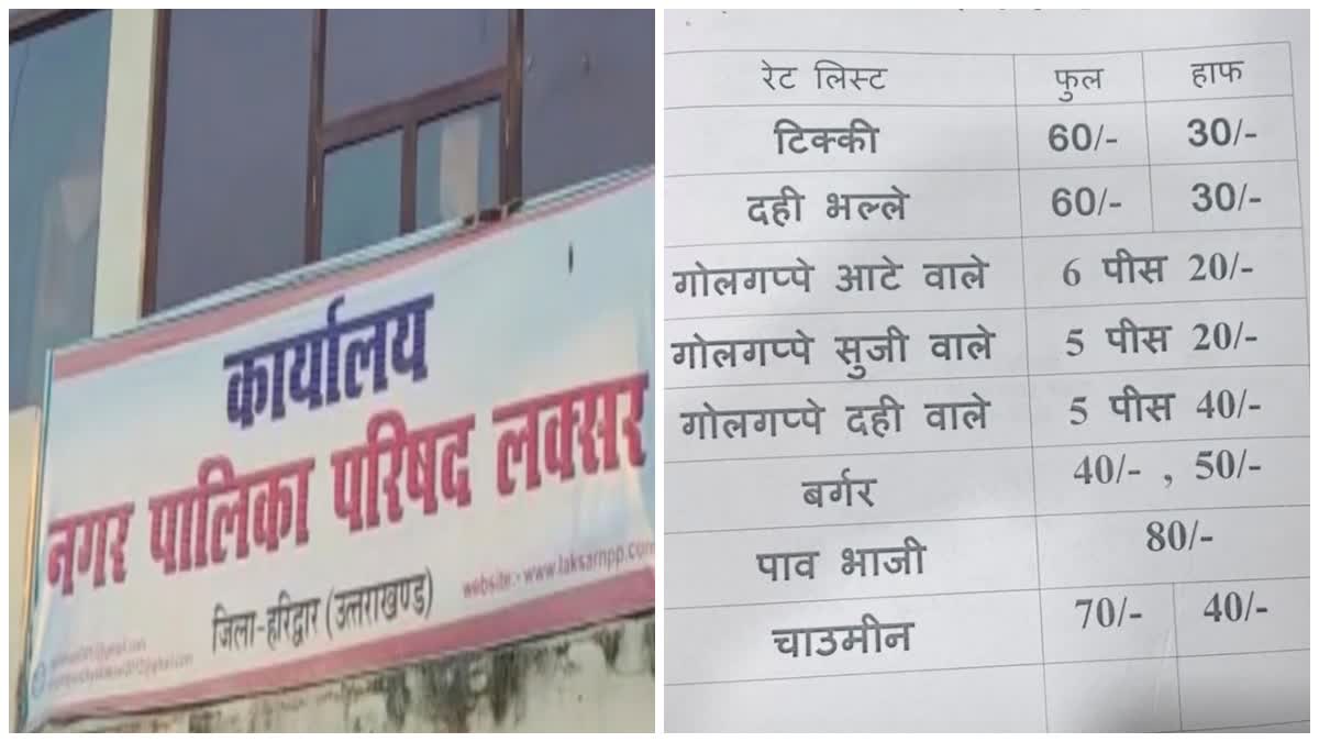 अजब-गजब: आरटीआई के जवाब में नगर पालिका ने गोलगप्पों की लिस्ट थमा दी