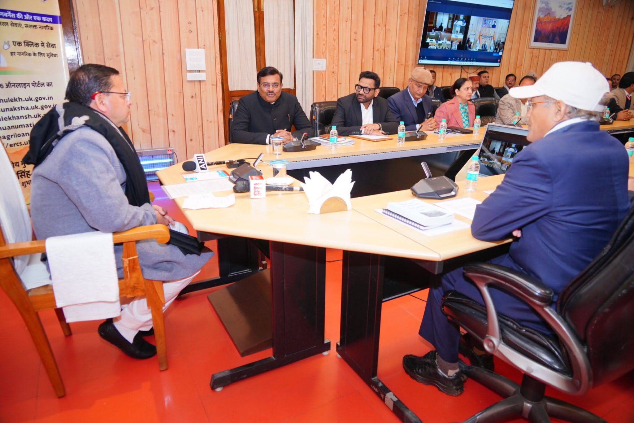 राज-काज: मुख्यमंत्री धामी ने राजस्व विभाग के 6 वेब पोर्टल किए लॉन्च; बोले- उत्तराखण्ड में अब घर बैठे मिलेगी सत्यापित खतौनी