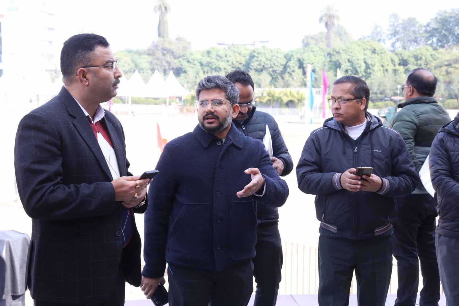 आयोजन: 77वें गणतंत्र दिवस समारोह की तैयारियां अंतिम चरण में, सीडीओ ने लिया व्यवस्थाओं का जायजा