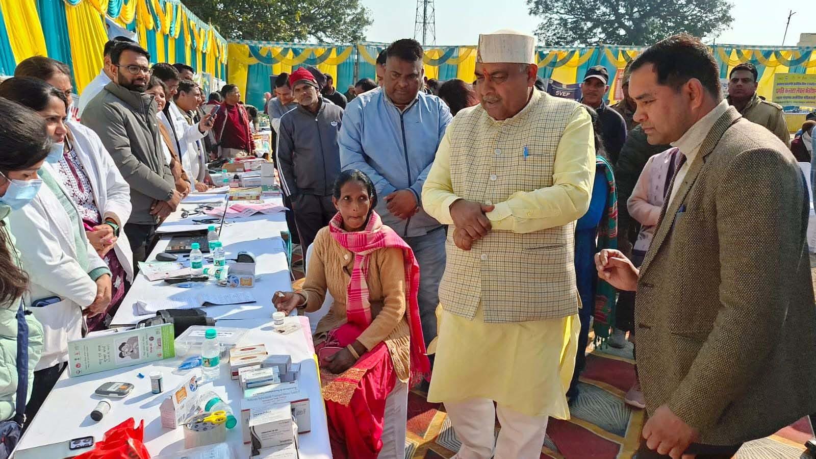 सुविधा: जन-जन की सरकार, जन-जन के द्वार, बहुउद्देशीय शिविर में 79 शिकायतों में से 45 का मौके पर निस्तारण