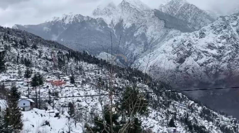सुकून: लंबे समय बाद बारिश व बर्फबारी से बागवानों व कास्तकारों में राहत का अहसास
