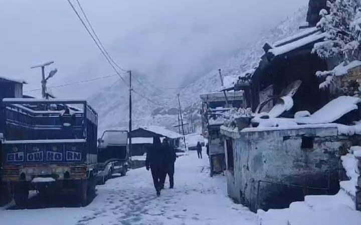 मौसम: चमोली की नीती घाटी में हुआ सर्दियों का पहला हिमपात; बारिश की बढ़ गईं उम्मीदें