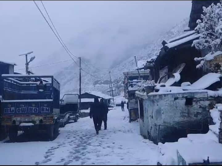 मौसम: चमोली की नीती घाटी में हुआ सर्दियों का पहला हिमपात; बारिश की बढ़ गईं उम्मीदें
