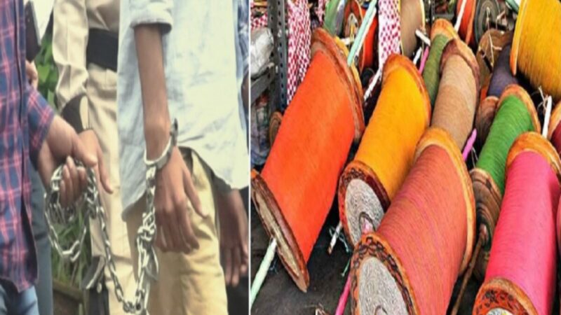 शिकंजा: पटाखा कारोबारी का बेटा प्रतिबंधित चीनी मांझा रखने के आरोप में गिरफ्तार