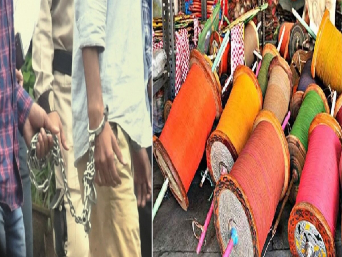 शिकंजा: पटाखा कारोबारी का बेटा प्रतिबंधित चीनी मांझा रखने के आरोप में गिरफ्तार