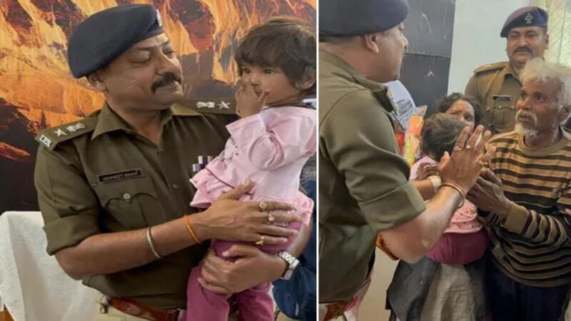 कामयाबी: फुटपाथ से चोरी हुई बच्ची 4 घंटे में बरामद, आरोपित की तलाश जारी  