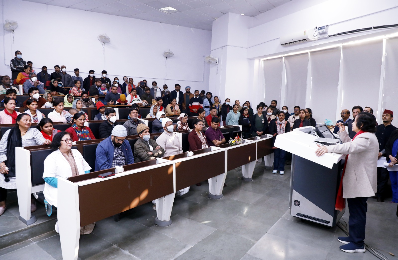 एम्स: विश्व कैंसर दिवस पर आयोजित कार्यक्रम दिए गए बचाव के टिप्स