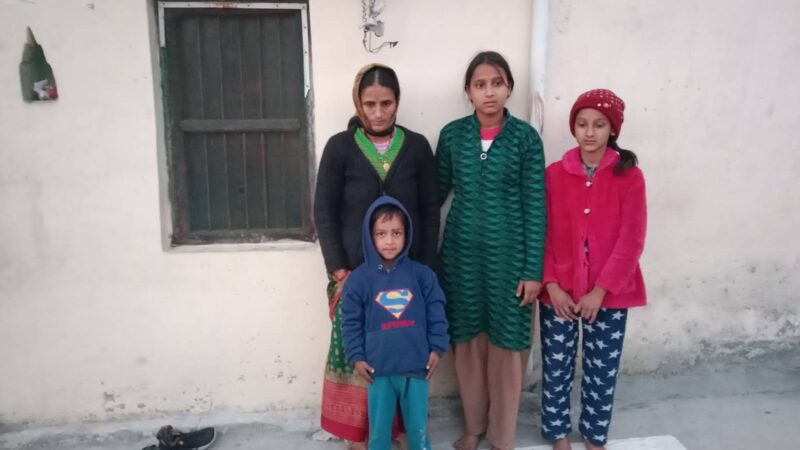 दयनीय: इकलौते कमाऊ सदस्य के आकस्मिक निधन से परिवार पर टूटा दुखों का पहाड़; आर्थिक मदद की दरकार