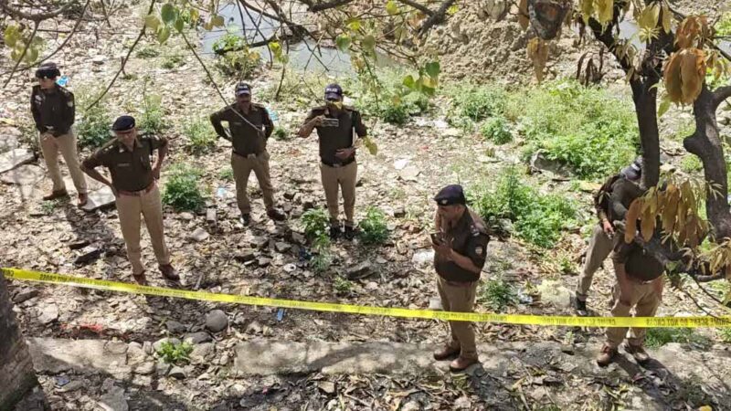 चूना भट्टा क्षेत्र में पुराने खंडहर में मिला महिला का शव