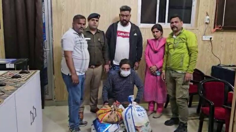 मेडिकल स्टोर की आड़ में चल रहे अवैध नशे के कारोबार का भंडाफोड़