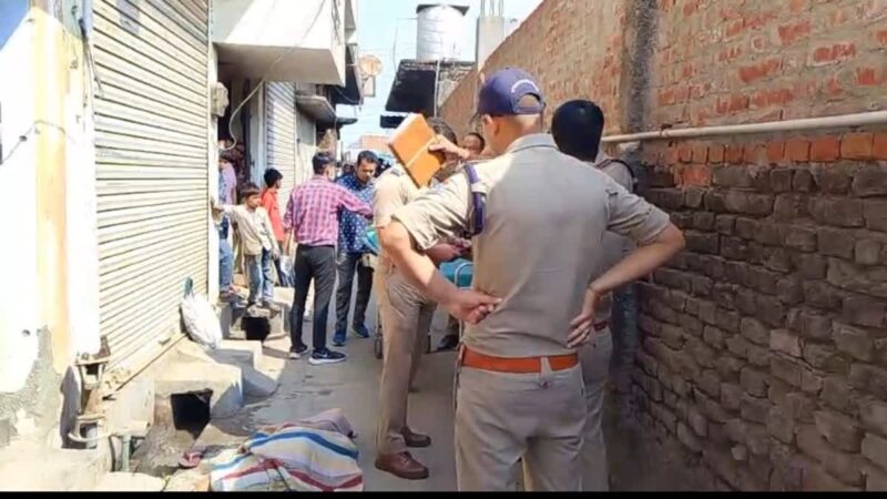 अज्ञात युवक का शव मिलने से सनसनी