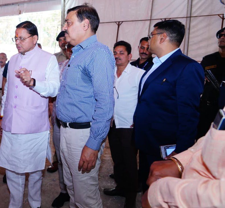 राज-काज: सीएम धामी ने  किया पीएम मोदी के प्रस्तावित कार्यक्रम की तैयारियों का स्थलीय निरीक्षण