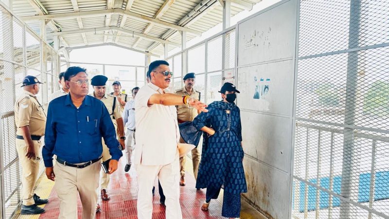 कुंभ-2027: तैयारियों को लेकर मेला अधिकारी ने किया ज्वालापुर रेलवे स्टेशन और घाटों का निरीक्षण
