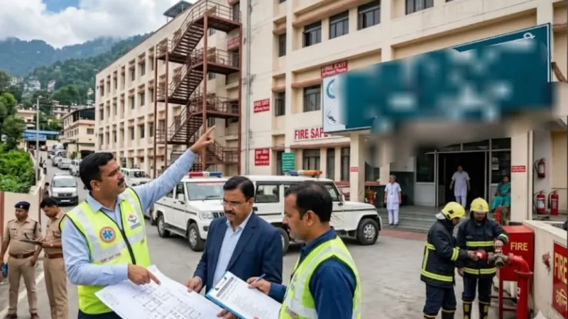 नैनीताल में सभी अस्पतालों का सेफ्टी ऑडिट, खामियां मिलने पर होगा सील कार्रवाई