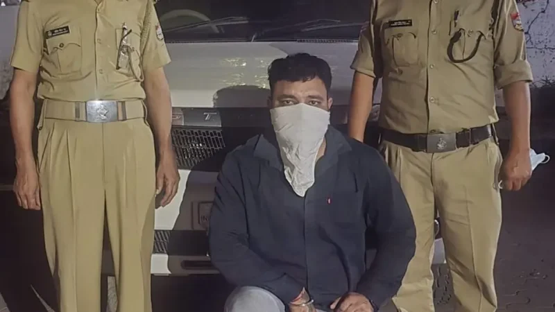 हल्द्वानी: पुलिस से बदसलूकी कर फरार हुआ युवक गिरफ्तार, CCTV से पकड़ा गया