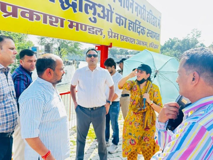 कुंभ मेला-2027: व्यवस्थाएं दुरुस्त करने को मेला प्रशासन एक्शन मोड में,  मेलाधिकारी ने किया निरीक्षण 