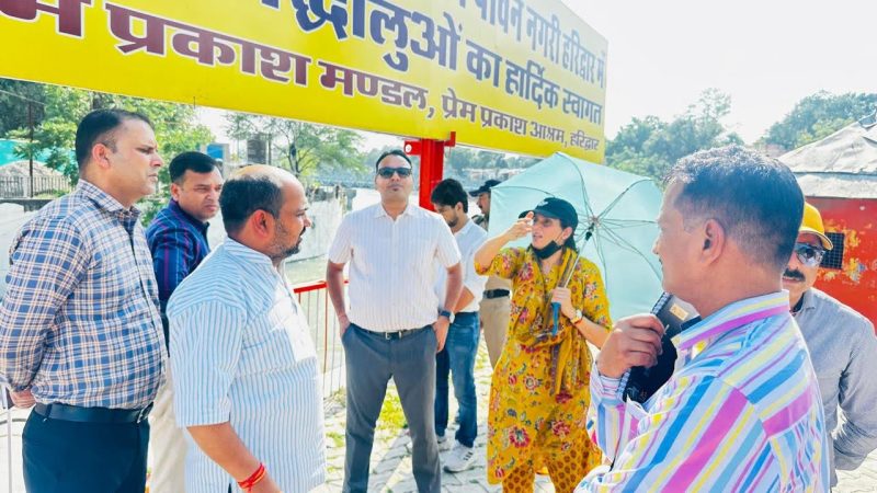 कुंभ मेला-2027: व्यवस्थाएं दुरुस्त करने को मेला प्रशासन एक्शन मोड में,  मेलाधिकारी ने किया निरीक्षण 