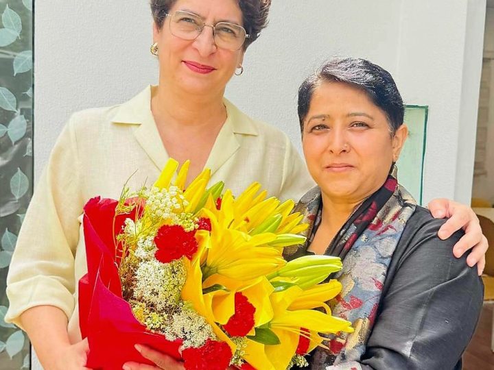 सक्रियता: महिला कांग्रेस की प्रदेश अध्यक्ष ज्योति रौतेला ने दिल्ली में सांसद प्रियंका गांधी से की मुलाकात