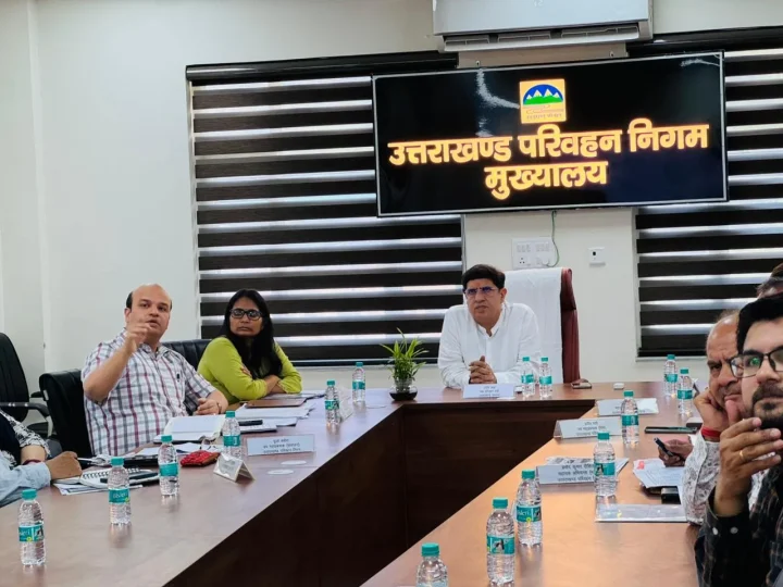 परिवहन मंत्री का एक्शन, UTC की कार्यप्रणाली का लिया जायजा