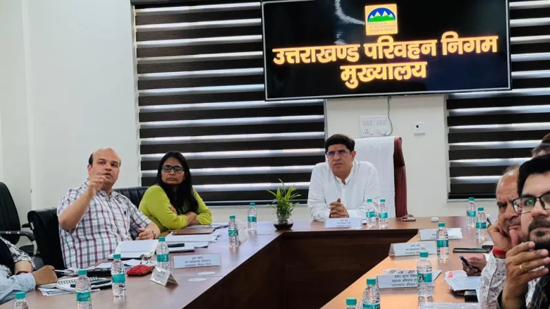 परिवहन मंत्री का एक्शन, UTC की कार्यप्रणाली का लिया जायजा