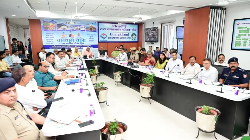 मानसून से पहले अलर्ट मोड में सरकार, आपदा मंत्री ने दिए त्वरित रिस्पांस के निर्देश