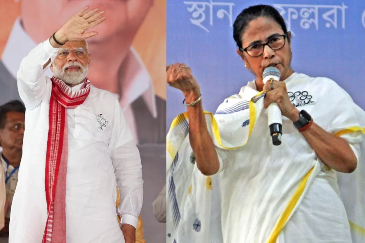 बंगाल में बड़ा उलटफेर! रुझानों में BJP को बहुमत, TMC पीछे