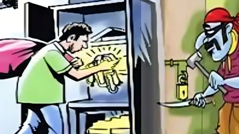 नैनीताल: फौजी के बंद घर में लाखों की चोरी, छत के रास्ते घुसे चोर और जेवर-नकदी ले उड़े