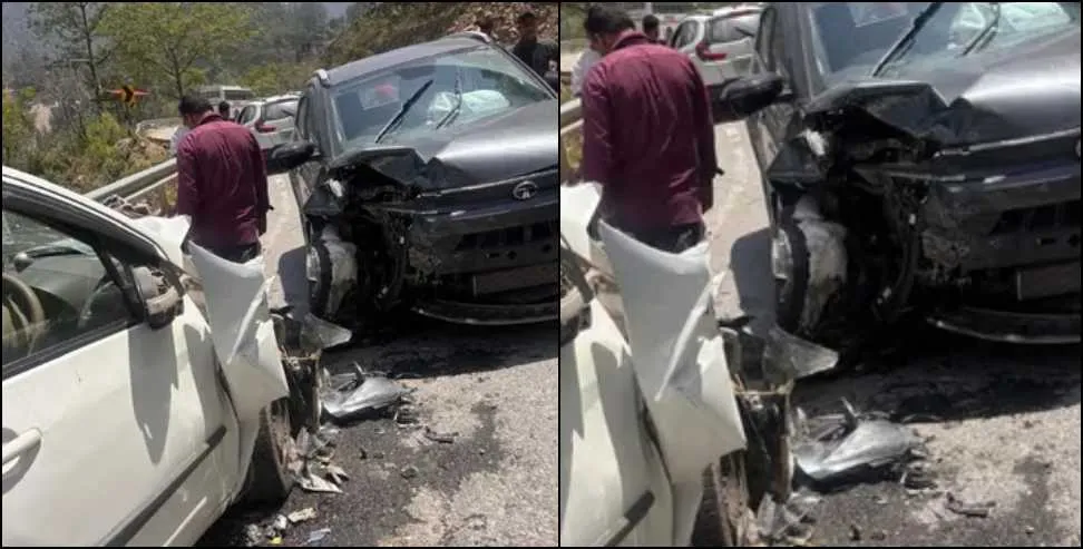 चमोली में बड़ा सड़क हादसा, आमने-सामने भिड़ीं दो कारें