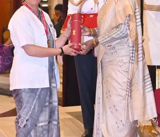 उत्तरकाशी की बेटी पूजा राणा को राष्ट्रपति ने दिया राष्ट्रीय फ्लोरेंस नाइटिंगेल पुरस्कार
