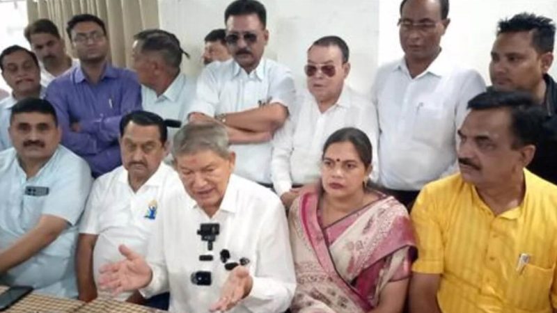 प्रेस वार्ता: सत्ता में आई तो अग्निवीर योजना को खत्म करेगी कांग्रेस, पूर्व मुख्यमंत्री हरीश रावत  का ऐलान