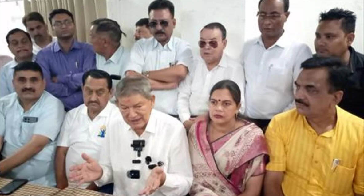 प्रेस वार्ता: सत्ता में आई तो अग्निवीर योजना को खत्म करेगी कांग्रेस, पूर्व मुख्यमंत्री हरीश रावत  का ऐलान