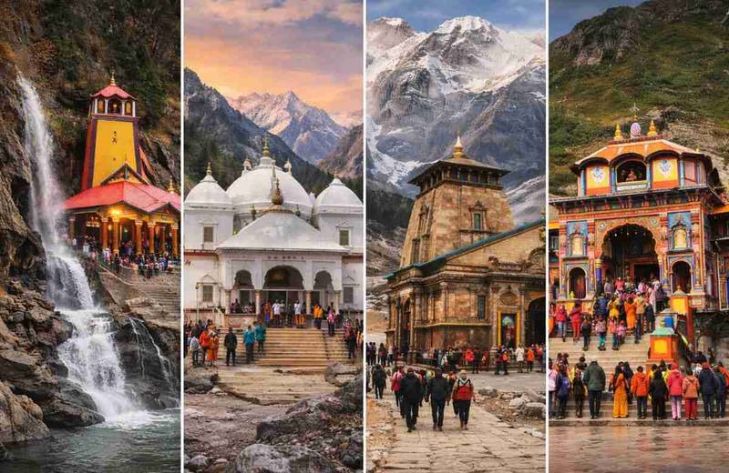 चारधाम यात्रा: में उमड़ी रिकॉर्डतोड़ भीड़, केदारनाथ-बदरीनाथ रूट पर लगा 13 किमीलंबा जाम