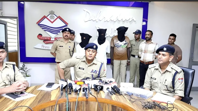 एसएसपी देहरादून की सटीक रणनीति से नशे के सिंडिकेट को ध्वस्त करती दून पुलिस