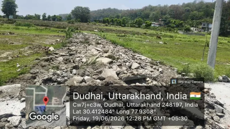 एमडीडीए की सख्ती: अवैध कॉलोनी बसाने की कोशिश नाकाम, विकासनगर तहसील अंतर्गत रेतीवाला क्षेत्र में दोबारा की गई ध्वस्तीकरण कार्रवाई