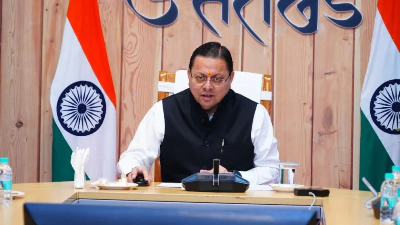 मुख्यमंत्री पुष्कर सिंह धामी ने 4,400 श्रमिकों को वितरित किए 11 करोड़ रुपये