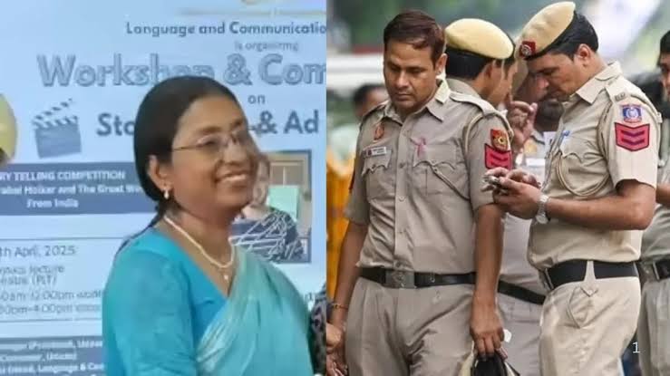 सनसनी: दिल्ली विश्वविद्यालय की सहायक प्रोफेसर की फ्लैट के अंदर हत्या, बाहर से बंद था घर