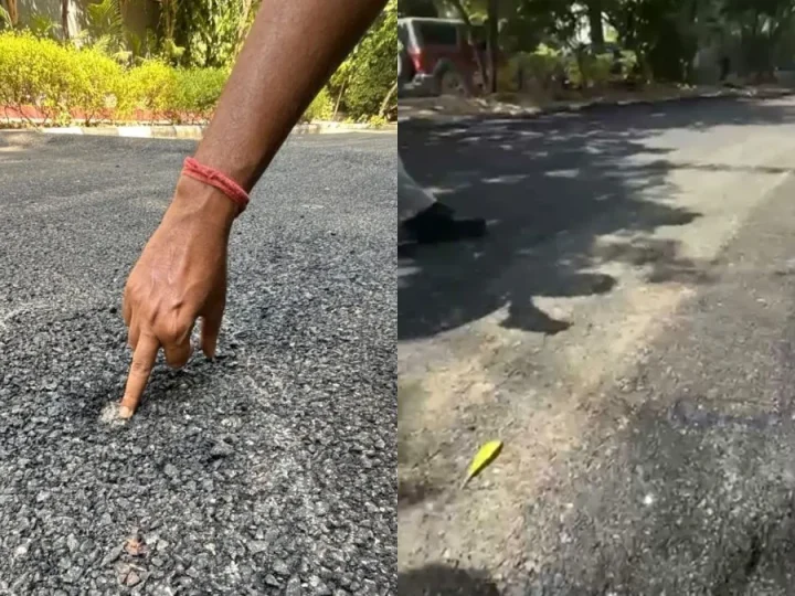 शिकायत: सड़क के डामरीकरण में मानकों की अनदेखी का आरोप, ग्रामीणों ने की निष्पक्ष जांच की मांग