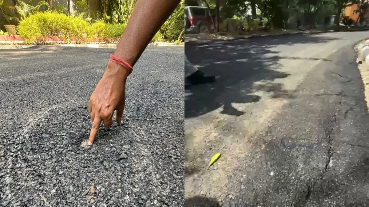 शिकायत: सड़क के डामरीकरण में मानकों की अनदेखी का आरोप, ग्रामीणों ने की निष्पक्ष जांच की मांग