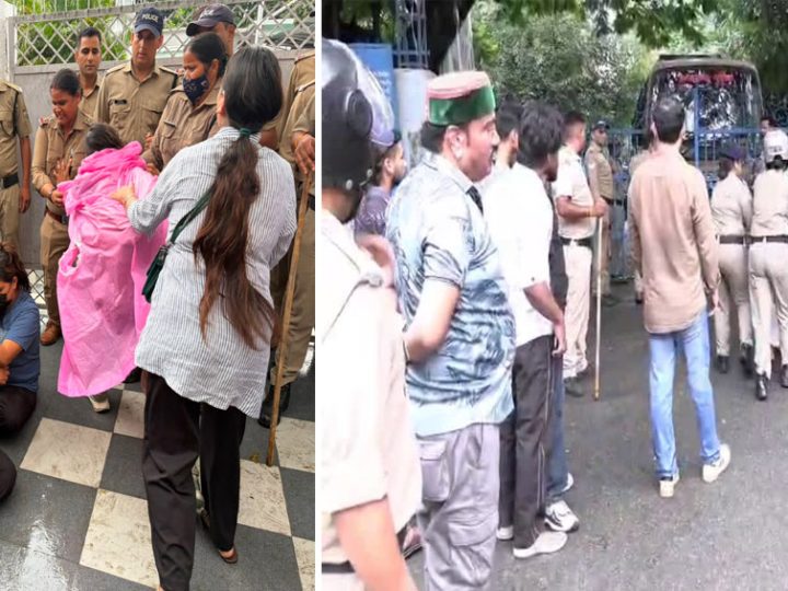 बड़ी ख़बर: स्वास्थ्य मंत्री के आवास के बाहर चार महिला अभ्यर्थियों ने किया आत्महत्या का प्रयास , एक की हालत गंभीर  